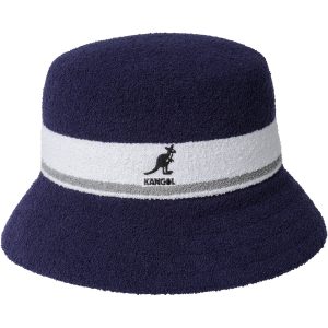 Kangol - Bermuda Stripe Bucket Hat - Navy