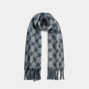 DAILY PAPER - Riyo monogram scarf - Sky captain