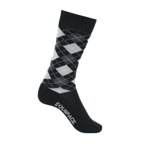 Equipage Lax Argyle ridestrømper