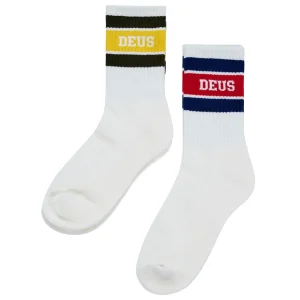 Deus Ex Machina - Freeway Socks - 2 Pack - White